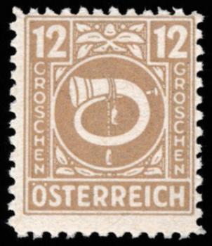 ANK 0697-0713 Posthorn 1945 complete set